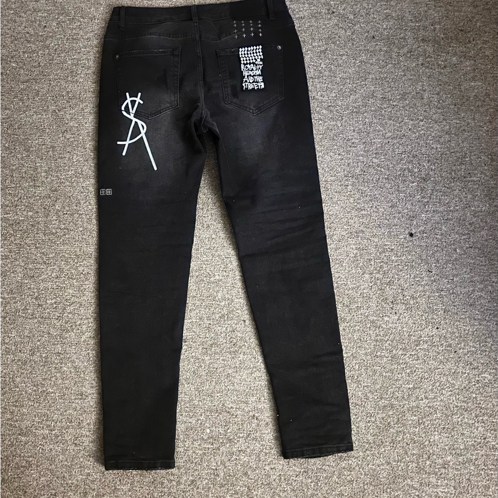 1:1 Ksubi Black Jeans